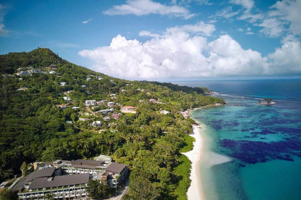 Beachfront resort in Mahé, Seychelles
