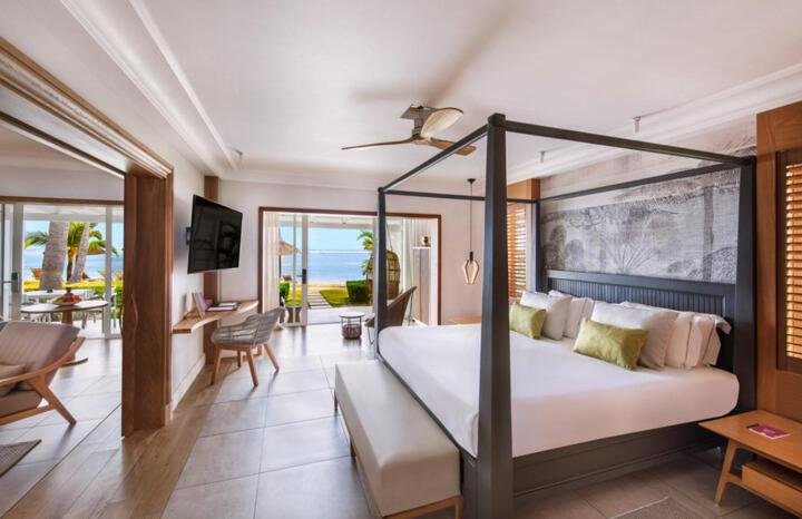 Premium room view at Sugar Beach Resort in Mauritius